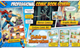 create comic book illustrations, covers, graphic novels, and custom comic art