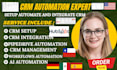 setup, automate and integrate your pipedrive, hubspot or kommo CRM