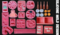 create custom silicone mold plastic injection mold slip casting mold print stl