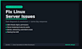 fix your linux server issues and improve performance