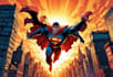 create epic superhero comic art illustration