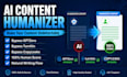 humanize ai generated content and remove ai detection