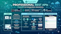 develop fastapi backend rest API with python database and authentication