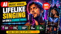 generate ai music videos with lifelike singing, lip sync, and visuals