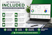 create an inventory tracker, stock control report and excel dashboard