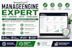 setup manageengine itsm helpdesk asset and endpoint management