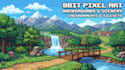 do 8bit 2d pixel backgrounds scenery tilesets environment landscapes assets