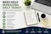 be your virtual assistant for admin support, scheduling and reporting