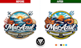 vectorize your logo manually to a clean print ready vector file