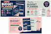 design a printable budget planner and expense tracker