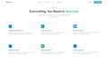 me made you a website with a minimalist appearance