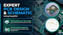 design expert pcb design and schematic using easyeda for iot and solar systems