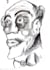 draw imaginary characters made by pen and ink