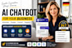 develop ai chatbot for business webites, automation and customer support