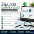 analyze survey data and create professional research reports
