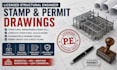 structural calculation, california licensed structural engineer ca stamp, permit