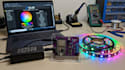 design esp32 wled ws2812b rgb led controller and embedded systems