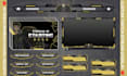 design custom twitch stream overlay, webcam and gaming package