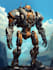 create amazing character mecha illustration