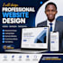redesigning a professional business website and landing page