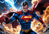 make amazing marvel style superhero art