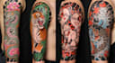 make a traditional japanese irezumi tattoo