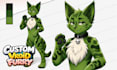 create a custom 3d furry, anime and cartoon vroid vtuber model for streaming