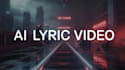 create a cinematic ai lyric video with dark