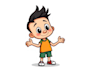 draw a cartoon character