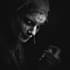 draw detailed pointillism darkart with gothic comic style