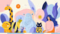 create doodle illustration, cartoon  in my style