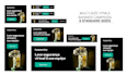 build animated HTML5 web banner ads with ad server compliance