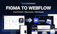 convert figma design to responsive webflow website