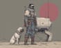 realistic sci fi character designs for games