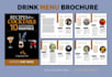 design modern restaurant menu, food menu, cafe menu professionally