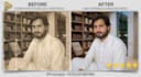 restore and enhance old damaged photos to HD quality
