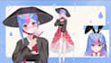draw custom vtuber model, live2d rigging, nsfw vtuber rigging, in vtuber studio