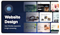 create a modern web app and mobile app UI UX design