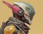 draw cartoonish sci fi character designs