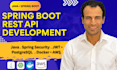 develop  robust and secure spring boot rest apis with jwt and postgresql