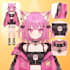 create custom anime vtuber characters,  pngs for streamers and content creators