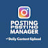 your daily instagram posting manager for consistent growth