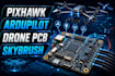 drone flight controller pcb with ardupilot pixhawk and skybrush compatible esc