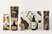 create modern product packaging design with dieline
