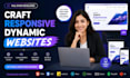 craft responsive dynamic websites logo design as your full stack developer