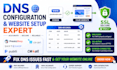 setup fix prestashop cscart shift4shop carrot publii cm4all dns configuration