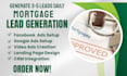 mortgage leads, mortgage facebook ads, mortgage google ads, mortgage video ads