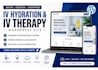 design iv hydration, iv therapy, medical wordpress website