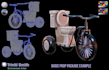 3d model and texture props