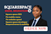 fix squarespace mobile menu, improve website speed, and setup SEO
